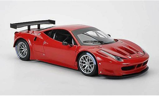 Ferrari 458 Italia GT2 1/18 Hot Wheels Elite rojo Presentationsfahrzeug coche miniatura