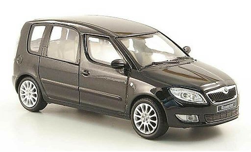 Skoda Roomster Base 1/43 Abrex negro coche miniatura