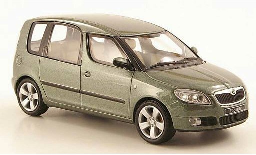 Skoda Roomster Base 1/43 Abrex oliv 2006 coche miniatura