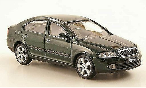 Skoda Octavia Limousine 1/43 Abrex Limusina verde coche miniatura