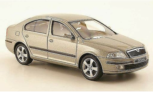 Skoda Octavia Limousine 1/43 Abrex Limusina grisbeige coche miniatura
