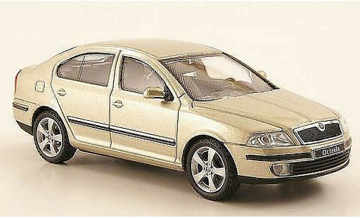Skoda Octavia Limousine 1/43 Abrex Limusina beige coche miniatura