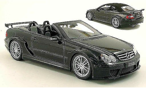 Mercedes C DTM 1/18 Kyosho K AMG cabriolet negro coche miniatura