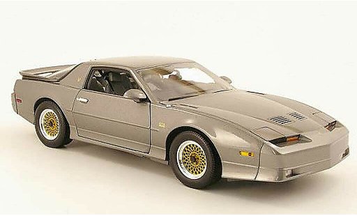Pontiac Trans Am GTA 1/18 Greenlight gris 1988 coche miniatura