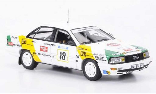 Audi 200 quattro course 1/43 Neo No.18 Luk negro/Wicha Rally Akropolis 1989 coche miniatura