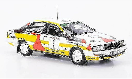 Audi 200 quattro course 1/43 Neo No.1 No Smoking Drei Stadte Rally limit.Auf.300 1987 coche miniatura