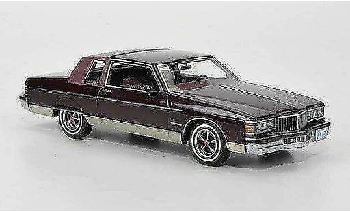 Pontiac Bonneville Brougham 1/43 American Excellence 2-portes Coupe rojo/flieder limitada edition 1980 coche miniatura