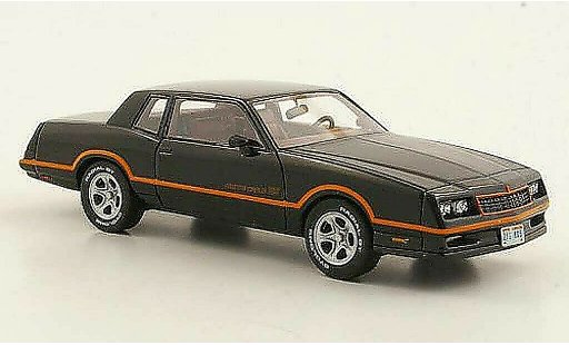 Chevrolet Monte Carlo SS 1/43 Neo negro 1986 coche miniatura