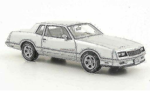 Chevrolet Monte Carlo special edition 1/43 American Excellence SS gris limitada Auflage 500 1986 coche miniatura