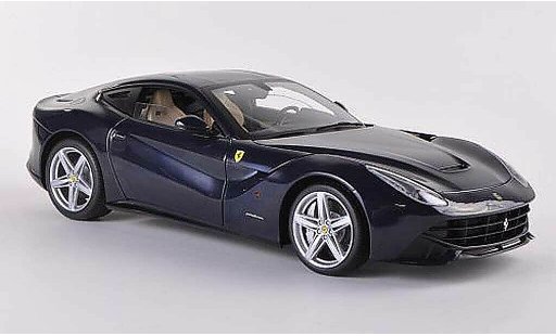 Ferrari F12 Berlinetta 1/18 Hot Wheels Elite 2 Berlina azul (Elite) coche miniatura
