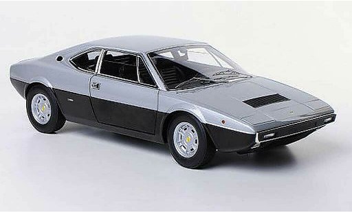 Ferrari 308 GT4 1/18 Hot Wheels Elite gris/negro coche miniatura