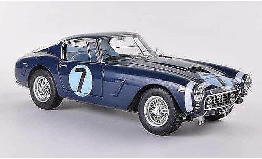 Ferrari 250 GT 1961 1/18 Hot Wheels Elite SWB No.7 RAC Tourist Trophy Goodwood (Elite) coche miniatura
