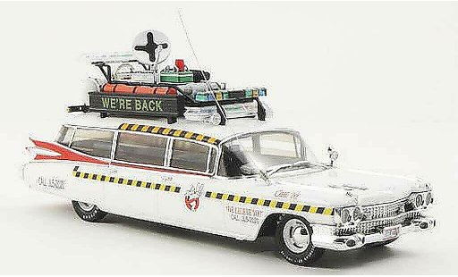 Cadillac Ecto ambulance 1/43 Hot Wheels Elite 1A Ghostbusters II (Elite) coche miniatura