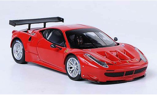 Ferrari 458 Italia GT2 1/43 Hot Wheels Elite Presentationsfahrzeug rojo (Elite) coche miniatura