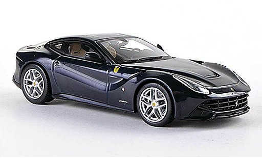 Ferrari F12 Berlinetta 1/43 Hot Wheels Elite 2 Berlina azul (Elite) coche miniatura