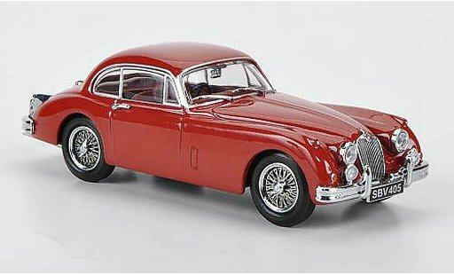 Jaguar XK 150 1/43 Oxford FHC rojo coche miniatura