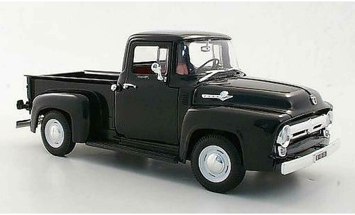 Ford F-100 Pickup 1/18 Welly 00 Pick Up negro 1956 coche miniatura