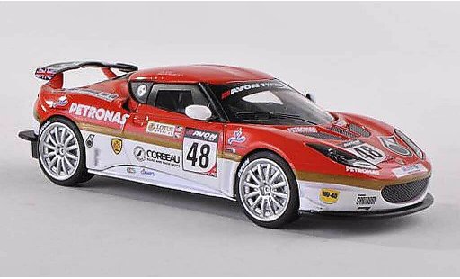 Lotus Evora GT4 1/18 Corgi No.48 Britannique GT Championship 2012 P.Glew/S.Bolisetti coche miniatura