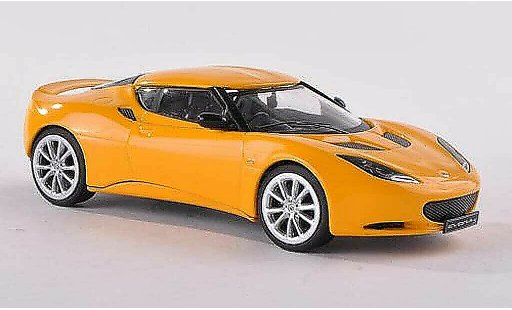 Lotus Evora S 1/18 Corgi negro-amarillo coche miniatura