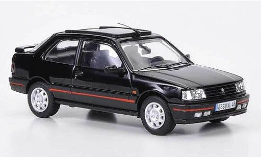 Peugeot 309 GTI 1/43 Vanguards MkII negro LHD coche miniatura