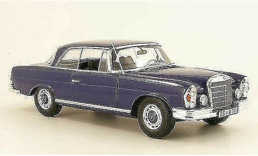 Mercedes 280 1969 1/18 Norev SE Coupe (W111) azul coche miniatura