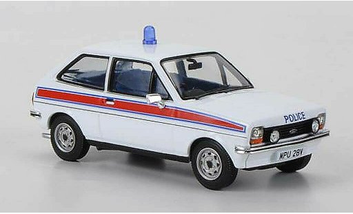 Ford Fiesta MKI 1/43 Vanguards 1.3 GL Hertfordshire Police (GB) coche miniatura