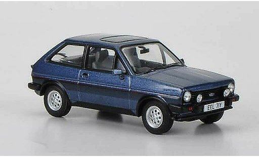Ford Fiesta MKI 1/43 Vanguards XR2 azul coche miniatura