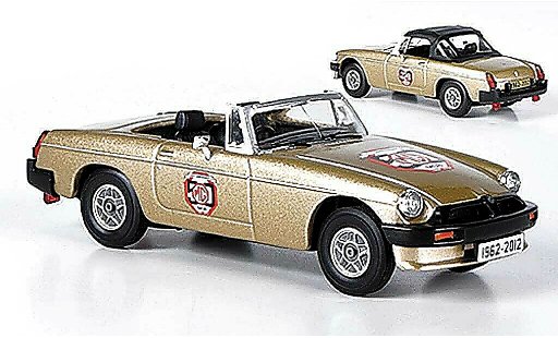 MG B Base 1/43 Vanguards gold ''50th aniversario Model'' coche miniatura