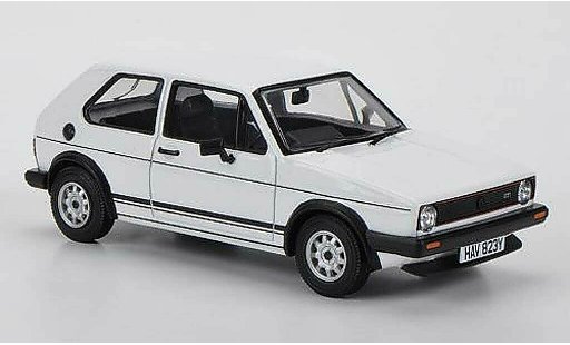 Volkswagen Golf GTI 1/43 Vanguards blanco RHD coche miniatura