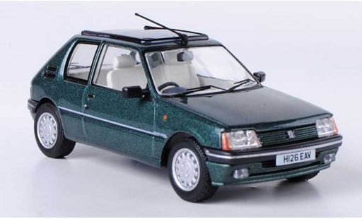 Peugeot 205 Roland Garros 1/43 Vanguards gris verde RHD coche miniatura