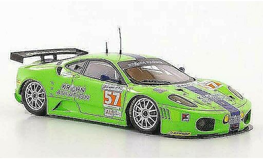 Ferrari F430 GTC 1/43 Fujimi No.57 Krohn Racing T.Krohm / N.Jonsson / M.Rugolo 24h Le Mans 2011 coche miniatura