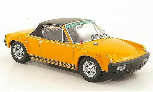 Porsche 914/6 GT 1/43 Schuco 6 naranja/negro Max Moritz Tuning Sondermodell MCW limitada Auflage 500 pieza coche miniatura