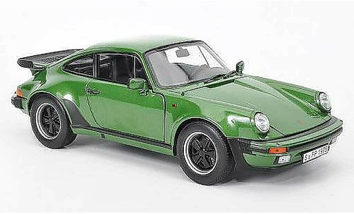 Porsche 911 Turbo 1/18 Norev 33l verde 1975 coche miniatura