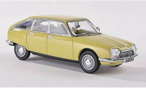 Citroen GS Berline 1/43 Norev amarillo 1971 coche miniatura