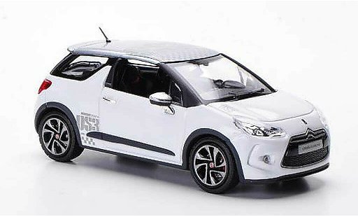 DS Automobiles DS3 Racing 1/43 Norev blanco/gris 2010 coche miniatura