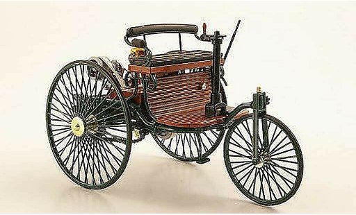 Mercedes Patent Base 1/18 Norev Benz Motorwagen verde coche miniatura