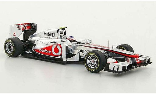 McLaren F1 MP4-26 1/43 Spark No.4 Vodafone J.Button 200. GP-Sieg GP Ungarn coche miniatura