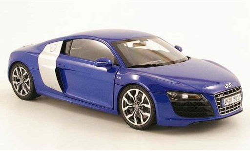 Audi R8 4.2 fsi 1/18 Kyosho 5.2 quattro azul coche miniatura
