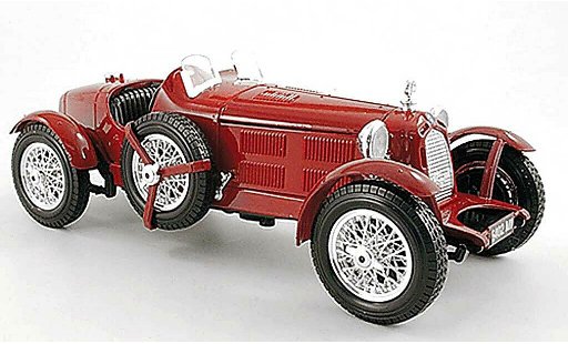 Alfa Romeo 8C 2300 1/18 Burago Monza rojo coche miniatura