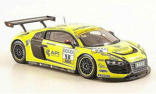 Audi R8 novidem 1/43 Spark LMS No.58 ADAC Masters2011 coche miniatura