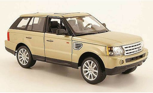 Range Rover Sport Base 1/18 Burago beige coche miniatura