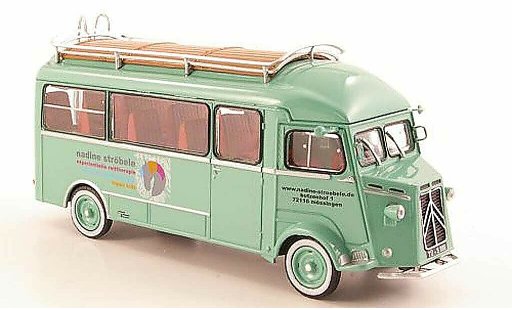 Citroen Type H Fourgonnette 1/43 Eligor Fensterbus Nadine Strobele coche miniatura