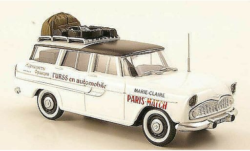 Simca Vedette Marly 1/43 Eligor Raid US - Paris Match coche miniatura