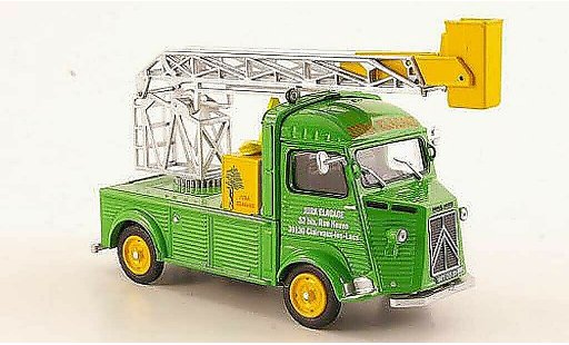 Citroen Type H pompiers 1/43 Eligor Drehleiter Jura Elagage coche miniatura