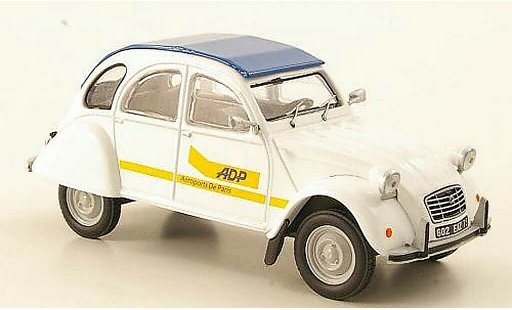 Citroen 2CV V6 1/43 Eligor ADP - Aeroports De Paris 1985 coche miniatura