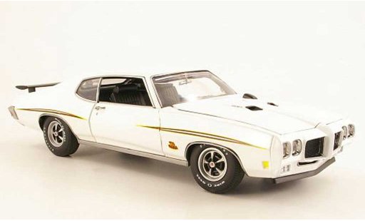 Pontiac GTO The Judge 1/18 GMP blanco Presentationsfahrzeug 1970 coche miniatura