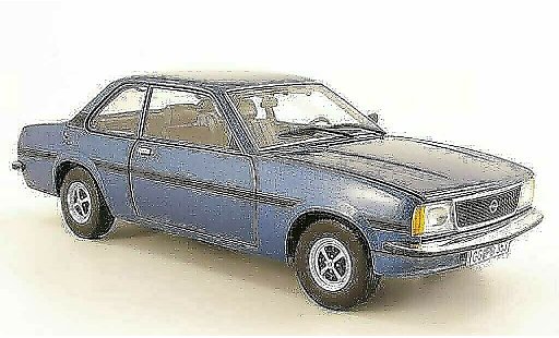 Opel Ascona B B 1/18 Sun Star SR azul 1975 coche miniatura