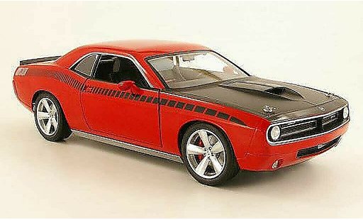 Plymouth Cuda Concept 1/18 Highway 61 Rally rojo/negro coche miniatura