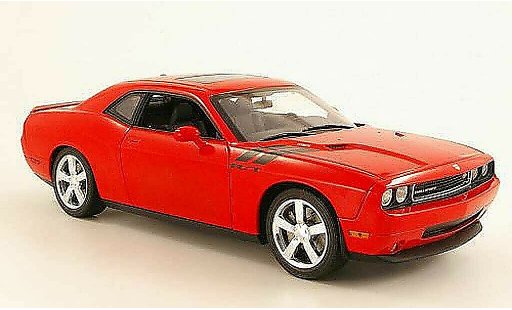 Dodge Challenger 2010 1/18 Highway 61 R/T rojo coche miniatura