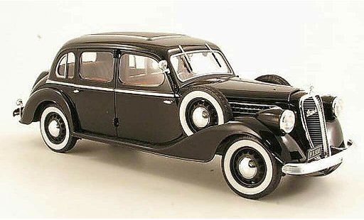 Skoda Superb 1938 1/18 Abrex 913 negro coche miniatura